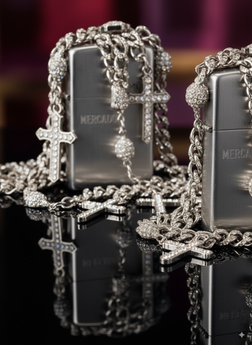 Faith + Luxury + Grit Lighter & Chain