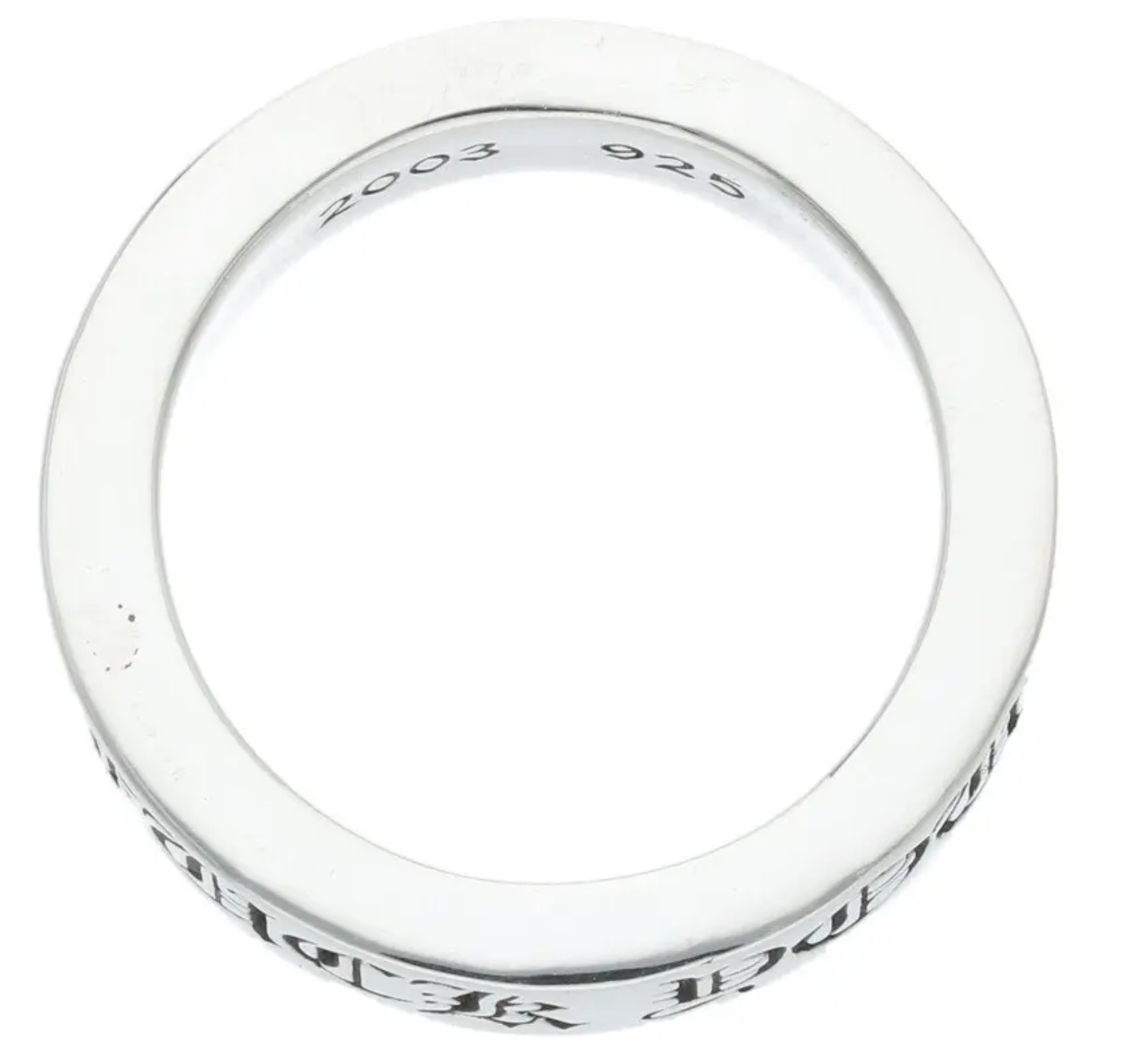 Chrome Hearts Spacer FUCK YOU ring